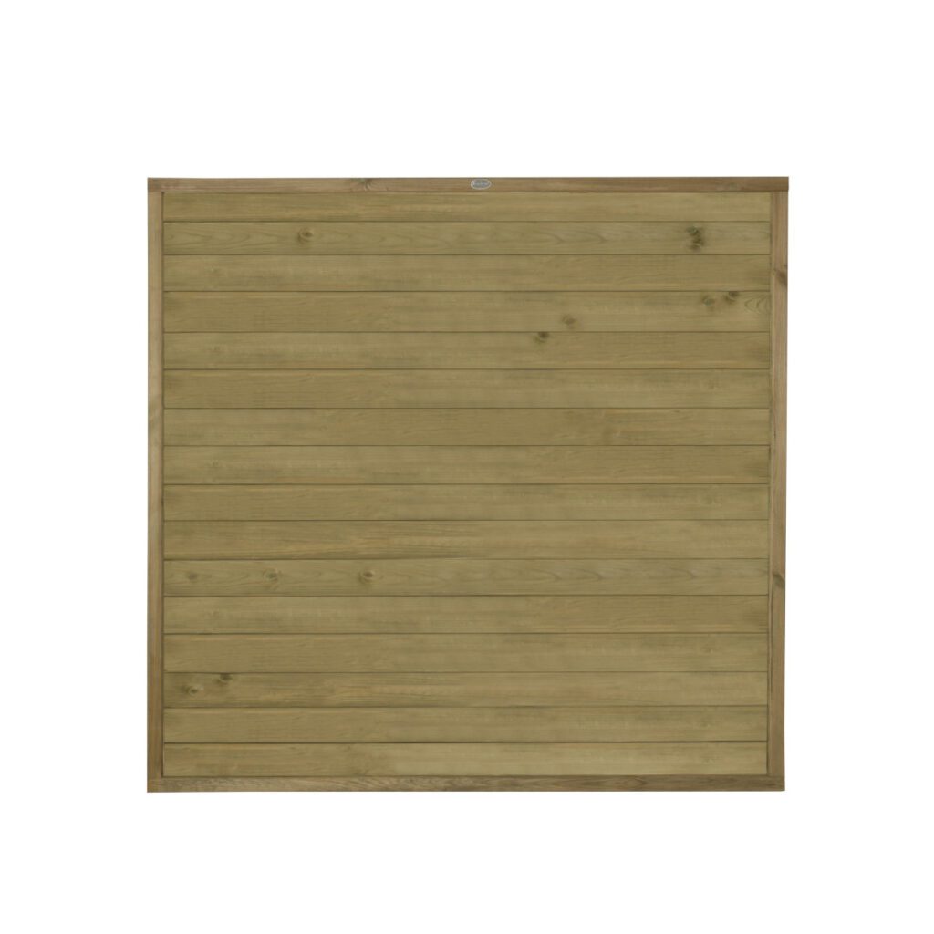 Forest Garden 6ft Pressure Treated Horizontal Tongue and Groove Fence Panel – Pack of 5 5013053167687 2